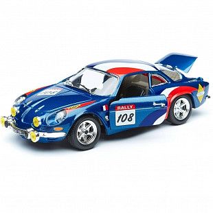 Коллекционная машина Bburago 1:24 Alpine Renault A110 1600S (18-22022)