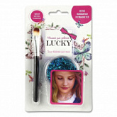 Гель-блестки Lucky Для тела с кисточкой Т11924 Blue