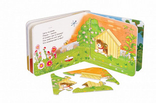 Книжка-игрушка Step Puzzle Мои первые стихи Животные SP-93259