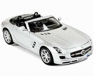 Масштабная модель автомобиля Maisto 1:24 Мерседес Бенц SLS AMG (31272) white
