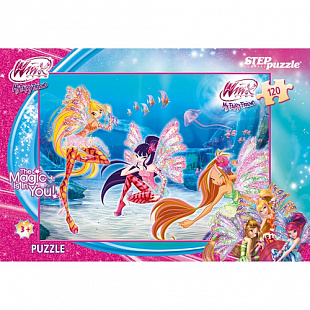 Пазлы Step Puzzle 120 "Winx" (Rainbow) набор 1