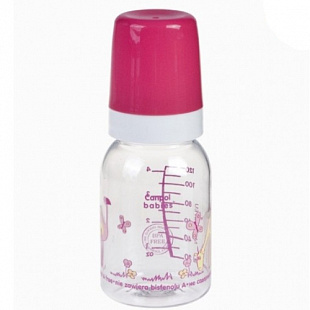 Бутылочка Canpol babies Пластиковая Африка 120 мл 11/850_pin Pink