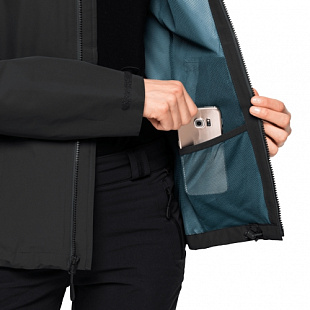 Куртка женская Jack Wolfskin Evandale Jacket W black