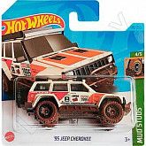 Машинка Hot Wheels Базовой коллекции '95 Jeep Cherokee 176/250 (5785 HKL02) mainline 2023
