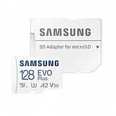 Карта памяти Samsung EVO Plus 2021 microSDXC 128GB (с адаптером)