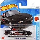 Машинка Hot Wheels Базовой коллекции '91 Mazda MX-5 Miata 120/250 (5785 HTC47) mainline 2024
