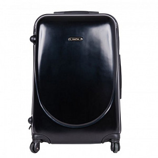 Чемодан средний Polar Р1053 24" 3-ой black
