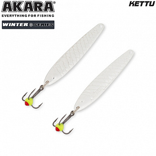 Блесна зимняя Akara Ice Kettu 40 Sil/Sil AI-KET-40-SIL/SIL