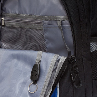 Рюкзак школьный GRIZZLY RB-152-1 /2 black/blue