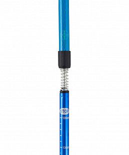 Скандинавские палки Berger Explorer 67-135 см blue