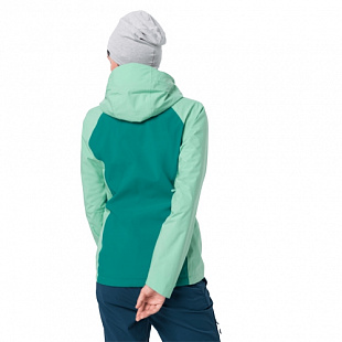 Куртка женская Jack Wolfskin Mount Emin Jkt W emerald green