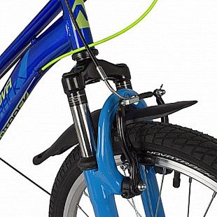 Велосипед Novatrack 20" Valiant (2022) сталь blue