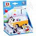 Машинка инерционная Bb Junior Volkswagen Samba Poppin bus (16-85109) yellow