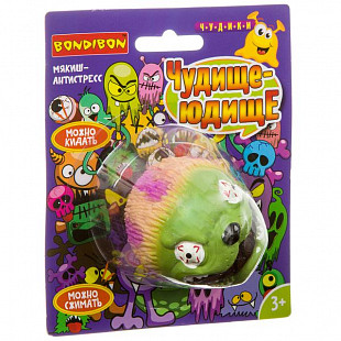 Игрушка-антистресс Bondibon Чудики Чудище-Юдище Зомби ВВ3975