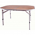 Складной стол KingCampTable Bamboo Elliptic 3926