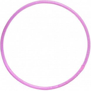 Обруч металлический 90 см 0,9 кг в мягком оплете Pink