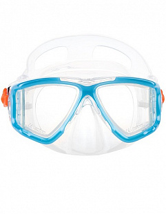 Маска детская Mad Wave Panoramic mask junior blue