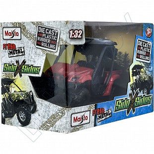 Квадроцикл Maisto 1:32 Yamaha Rhino 700 (21087) red