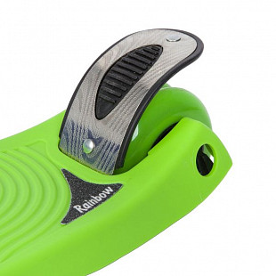 Самокат-кикборд Novatrack RainBow Подростковый Складной Green 120F.RAINBOW.GN8