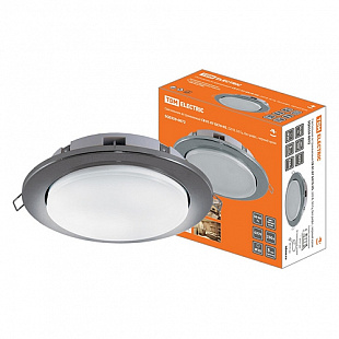 Светильник встраиваемый Tdm СВ 01-07 GX70-H5, 220 В, 50 Гц black chrome SQ0359-0072