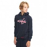 Толстовка подростковая Atributika&Club NHL Washington Capitals 366810 black