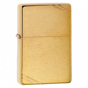 Зажигалка Zippo Brushed Brass Vintage with Slashes 240