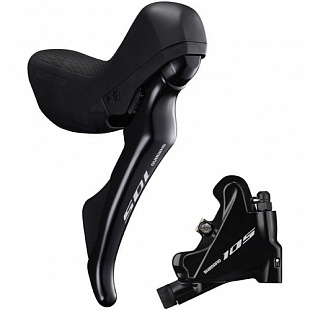 Комбошифтер Shimano 105 ST-R7020 правый BR-R7070, 11 скоростей, j-kit адаптер 25мм, IR7020DRRDSC170A