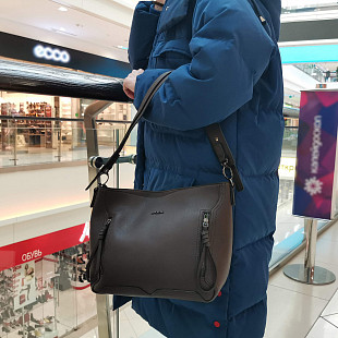 Женская сумка Pola 98362 dark brown