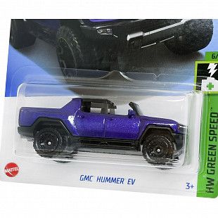 Машинка Hot Wheels Базовой коллекции GMC Hummer EV 62/250 (5785 HTD16) mainline 2024