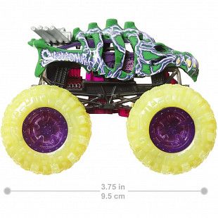 Машинка Hot Wheels Monster Trucks Power Smashers Skelesaurus (HYJ19 HYJ27)