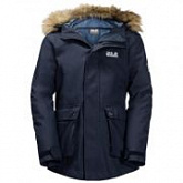 Куртка детская Jack Wolfskin G Elk Island 3In1 Parka midnight blue