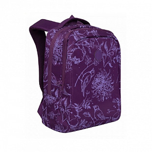 Рюкзак GRIZZLY RD-044-5 /4 purple/birds