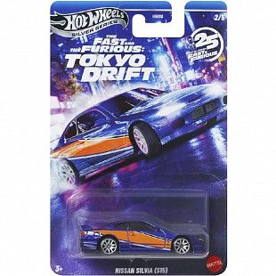 Машинка Hot Wheels Silver Series Nissan Silvia S15 (HNR88 JKX06)