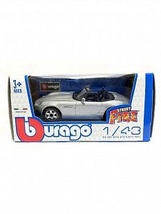 Машинка Bburago 1:43 BMW Z8 (18-30000/18-30071) silver