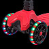 Самокат-кикборд Novatrack RainBow 120W.RAINBOW.RD9 Red