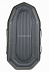 Лодка гребная Intex Лоцман С260 МП РС Профи gray