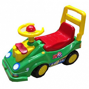 Каталка ТехноК Автомобиль для прогулок 2490 green