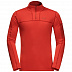 Рубашка с длинными рукавами мужская Jack Wolfskin Performance Halfzip M lava red