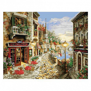 Картина по номерам Picasso Прибрежный ресторан PC4050291