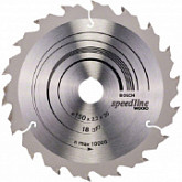 Диск пильный Bosch 150х2 см 18 зубьев 2608640781