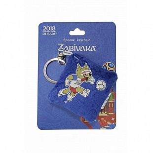 Брелок FIFA-2018 1Toy Zabivaka Rinning 6*6 см на карте 9*12 см T11796