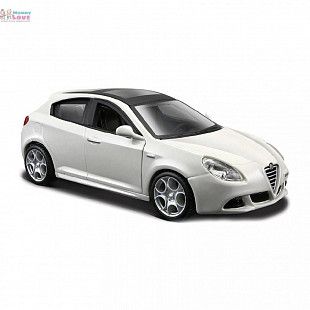 Коллекционная машина Bburago 1:32 Alfa Romeo Giulietta (18-43030) white