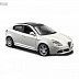Коллекционная машина Bburago 1:32 Alfa Romeo Giulietta (18-43030) white