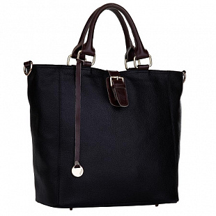 Женская сумка из кожи Pola 3472 black