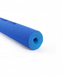 Коврик для йоги и фитнеса Starfit Core FM-201 TPE dark blue/blue (173х61х0,4)