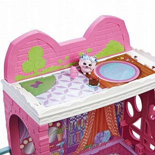 Игровой набор Enchantimals Домик и кафе с куклой Палмер (HJH65)