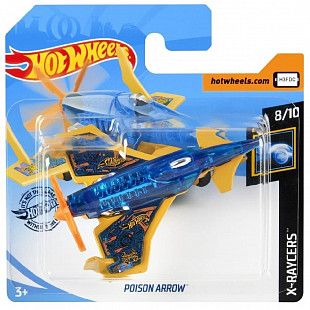 Самолет Hot Wheels Базовой коллекции Poison Arrow 64/250 (5785 GHD57)