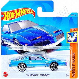 Машинка Hot Wheels Базовой коллекции '84 Pontiac Firebird 180/250 (5785 HKJ57)