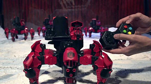 Радиоуправляемый боевой робот-паук Keye Toys Space Warrior 9007-1 red