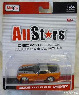 Машинка Maisto 1:64 2008 Dodge Viper SRT 10 (15504)